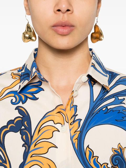 ETRO paisley-print shirt dress - Neutrals - zdjęcie produktu nr 2