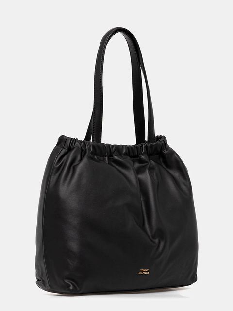 Tommy Hilfiger torebka kolor czarny AW0AW18308 - zdjęcie produktu nr 2