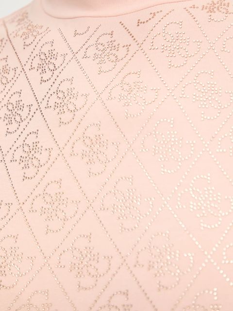 Guess t-shirt damski kolor pomarańczowy W4BI26 J1314