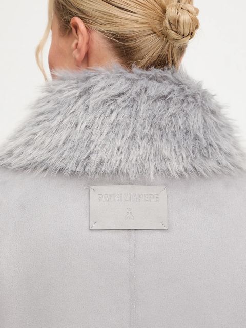 Patrizia Pepe kurtka kolor szary przejściowa 2O0176 E075