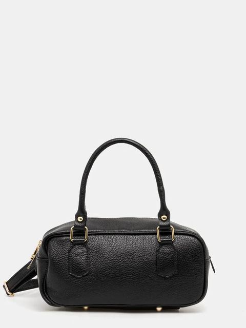 Answear.LAB torebka skórzana kolor czarny