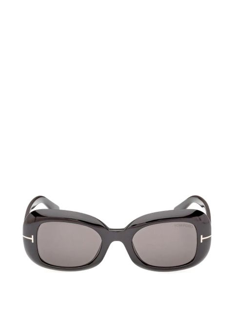 TOM FORD Eyewear rectangle-frame sunglasses - Brown - zdjęcie produktu nr 1