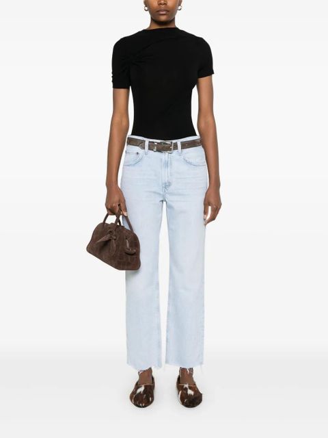 AGOLDE Lissa T-shirt - Black - zdjęcie produktu nr 2