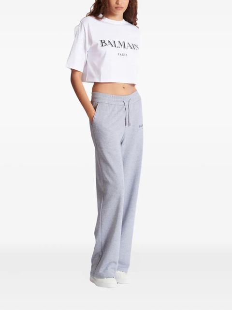 Balmain logo-print T-shirt - White - zdjęcie produktu nr 2