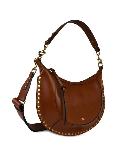 ISABEL MARANT Naoko studded shoulder bag - Brown