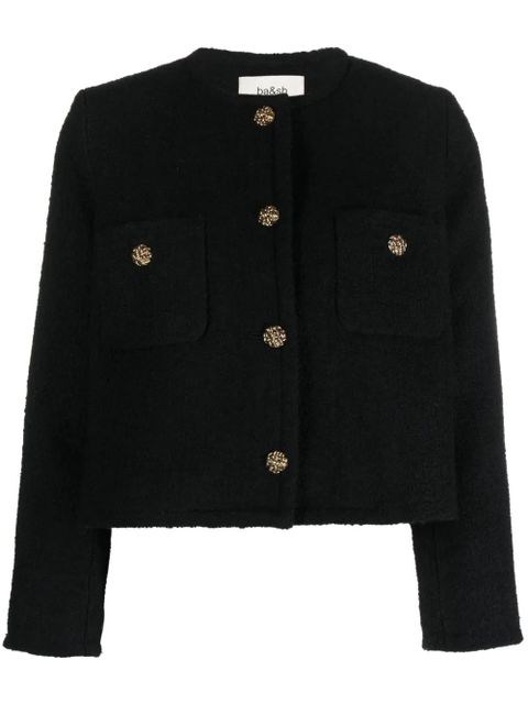 Ba&Sh Meredith tweed jacket - Black - zdjęcie produktu nr 1