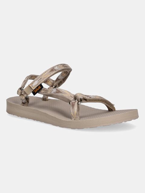 Teva sandały Original Universal Slim damskie kolor beżowy 1150110 - zdjęcie produktu nr 1