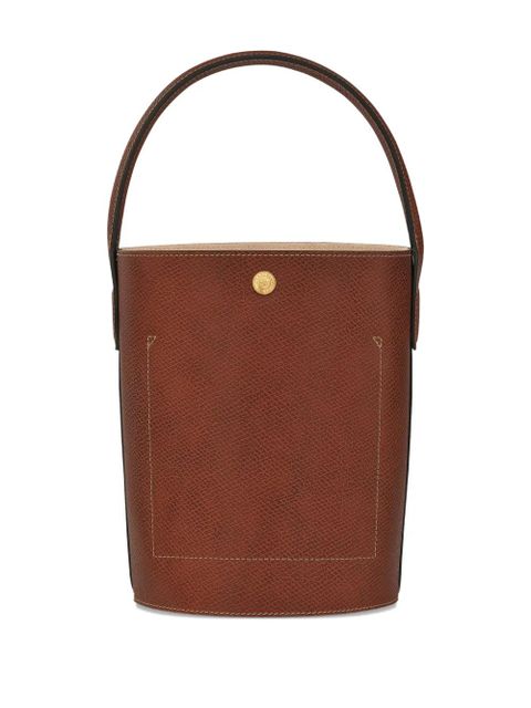 Longchamp S Épure bucket bag - Brown