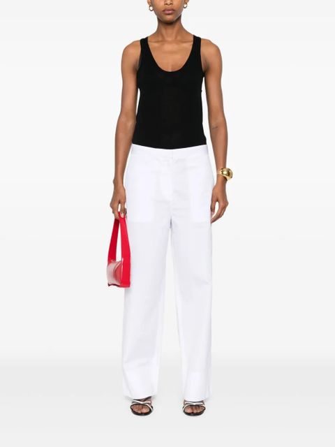 TOTEME knitted tank top - Black