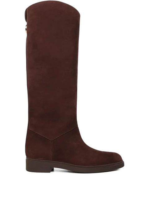 Loro Piana Kilda leather boots - Brown - zdjęcie produktu nr 1