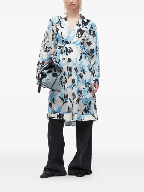 3.1 Phillip Lim floral-print belted dress - Neutrals - zdjęcie produktu nr 2