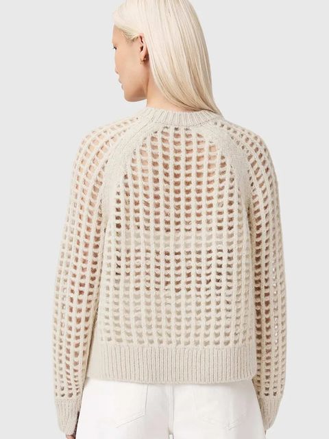 AllSaints sweter z dodatkiem wełny SUNIVA - zdjęcie produktu nr 1