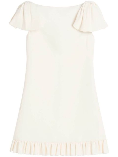 Valentino Garavani Crepe Couture mini dress - Neutrals