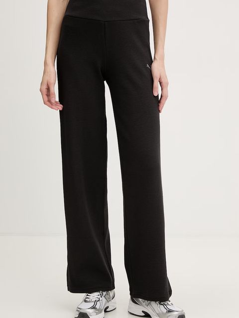 Puma spodnie dresowe damskie z bawełną Essential Elevated - zdjęcie produktu nr 2