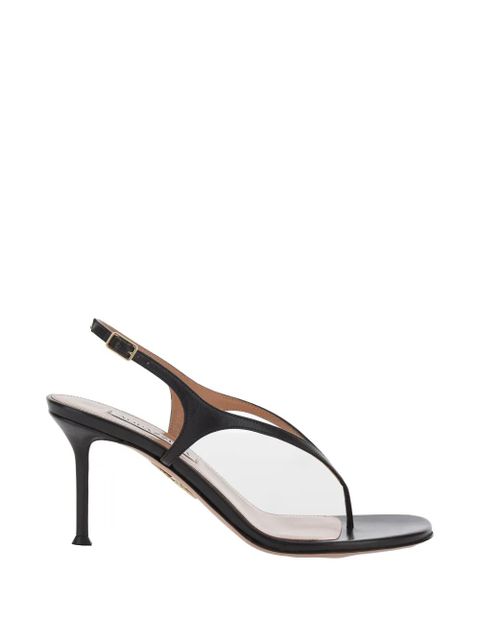 Aquazzura Bikini T-strap sandals - Brown - zdjęcie produktu nr 1