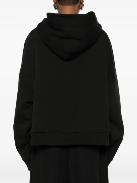 ENTIRE STUDIOS cotton pouch hoodie - Black