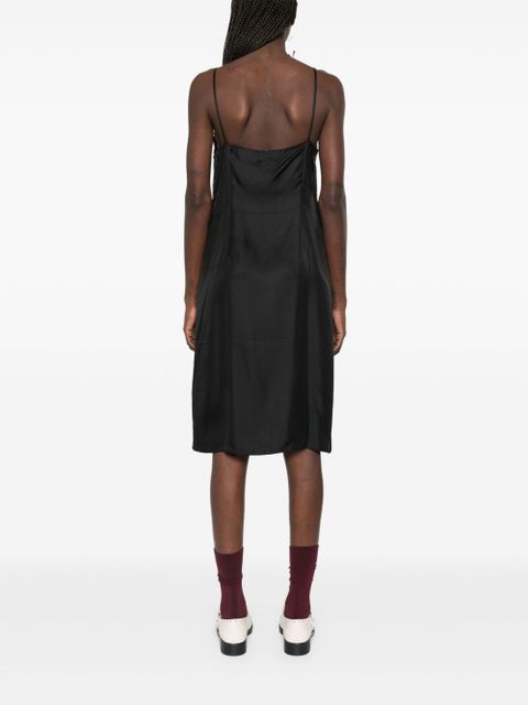 Prada silk midi dress - Black