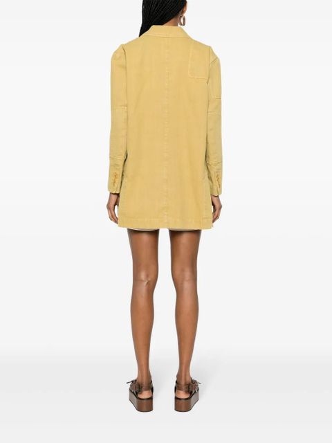 Max Mara Dizzy canvas jacket - Yellow