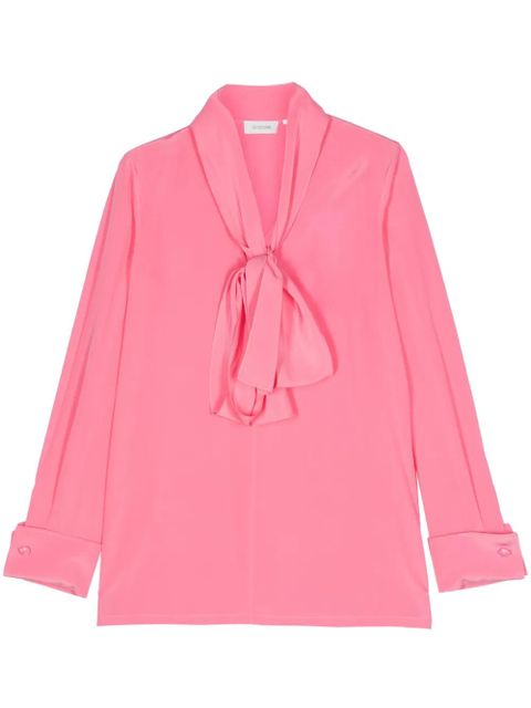Sportmax Elleni silk crepe blouse - Pink - zdjęcie produktu nr 1