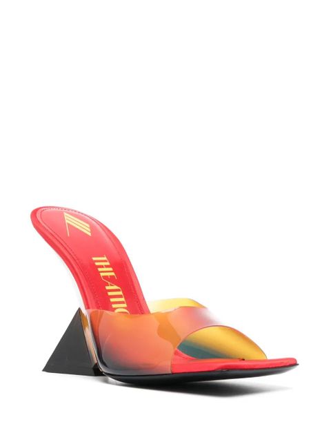 The Attico 105mm Cheope sandals - Red