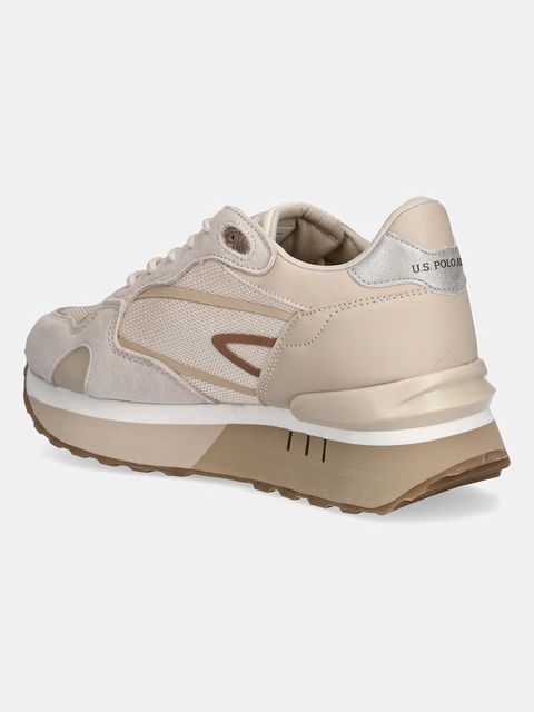 U.S. Polo Assn. sneakersy VICKY001 damskie kolor beżowy VICKY001W/ETS1 - zdjęcie produktu nr 2