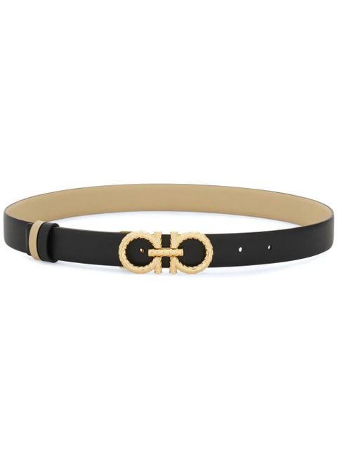 Ferragamo reversible Gancini-buckle belt - Black - zdjęcie produktu nr 1