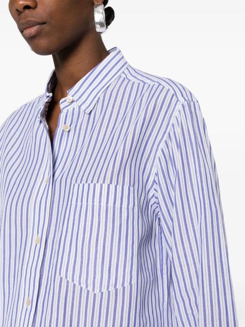 MARANT ÉTOILE Esola striped shirt - Blue