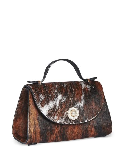 Simone Rocha Pochette Valentine shoulder bag - Brown