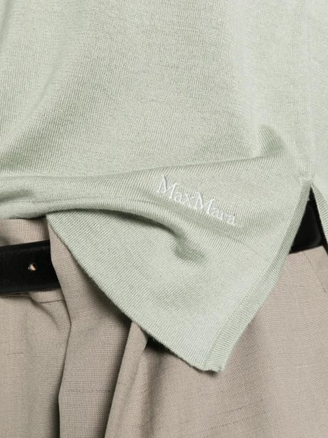 Max Mara scoop-neck tank top - Green