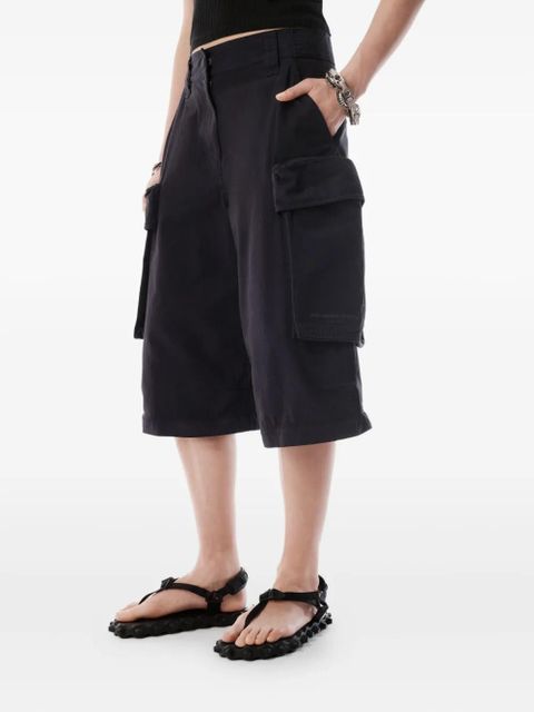 Alexander Wang detachable-panel cargo trousers - Black