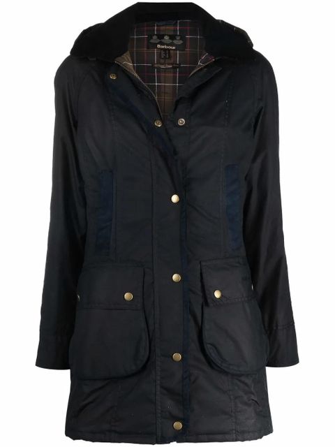 Barbour hooded parka coat - Blue - zdjęcie produktu nr 1