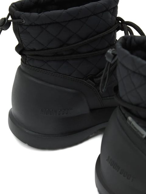 Moon Boot Luna quilted snow boots - Black