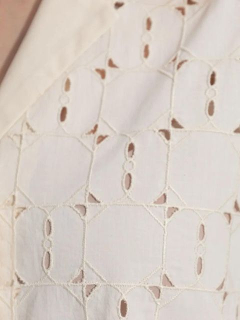 Moncler broderie-anglaise shirt - White - zdjęcie produktu nr 2