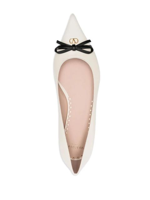 Valentino Garavani Vlogo ballet flats - White
