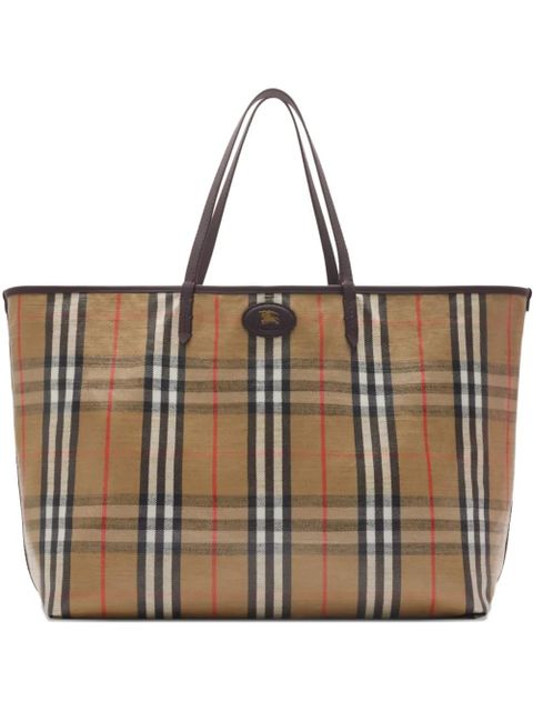 Burberry large Highlands tote bag - Neutrals - zdjęcie produktu nr 1