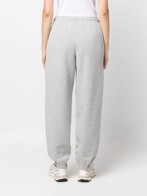 Moncler logo-patch cotton-blend track pants - Grey