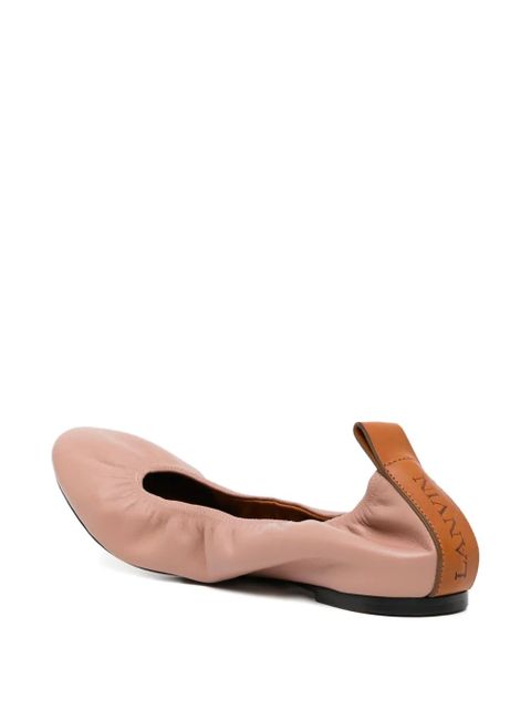 Lanvin leather ballerina - Pink