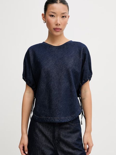 Rag & Bone bluzka damska jeansowa Laura - zdjęcie produktu nr 1