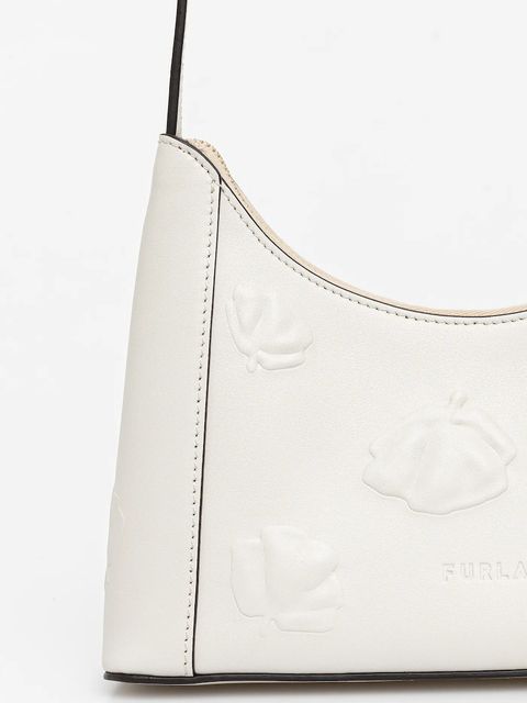 Furla torebka skórzana kolor beżowy WB00863.BX3822.1704S1007