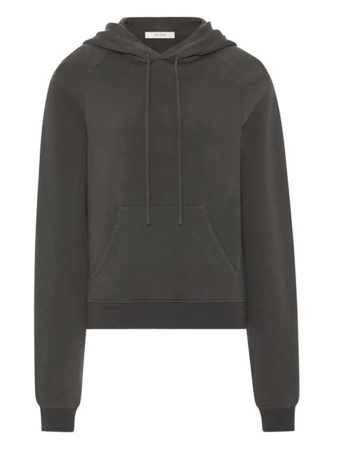 The Row ribbed-trim hoodie - Grey - zdjęcie produktu nr 1