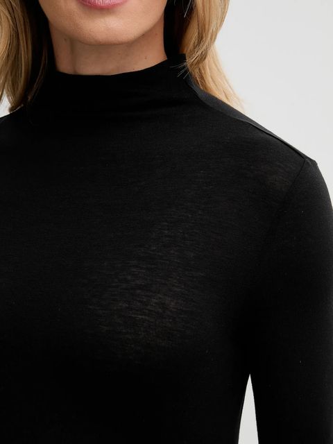 Calvin Klein longsleeve z dodatkiem wełny