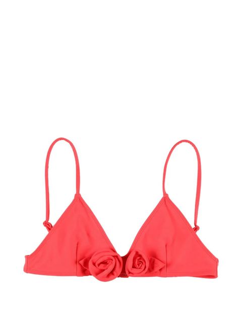 Coperni Flower bikini top - Red - zdjęcie produktu nr 1