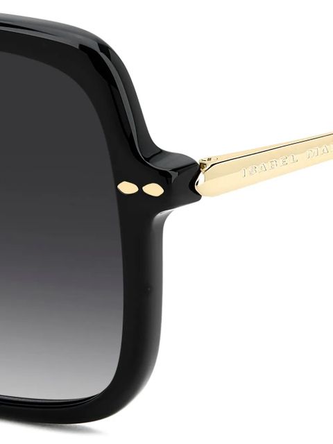 Isabel Marant Eyewear square-frame sunglasses - Gold