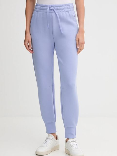 Lacoste spodnie dresowe kolor niebieski gładkie XF0343 - zdjęcie produktu nr 1