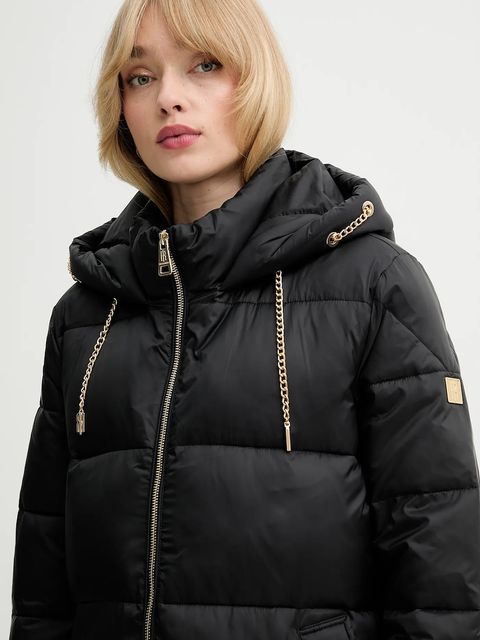 Fracomina kurtka kolor czarny przejściowa FR25WC3001O42301 - zdjęcie produktu nr 2