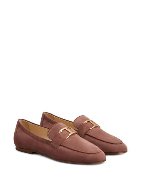 Tod's T Timeless strap loafers - Brown