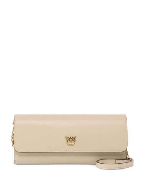 PINKO chain-strap leather wallet - Neutrals - zdjęcie produktu nr 1