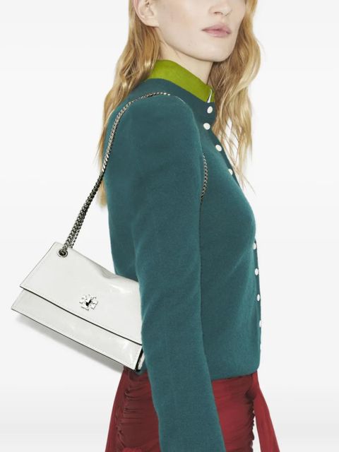 Tory Burch mini Kira Turnlock shoulder bag - White - zdjęcie produktu nr 2