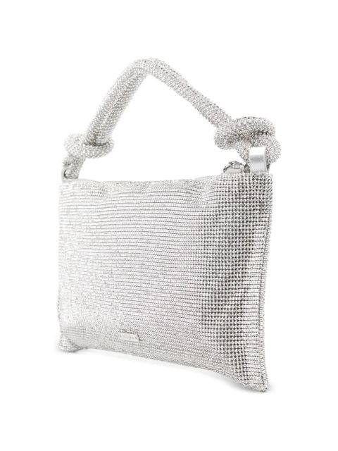 Cult Gaia Hera Nano knotted shoulder bag - Silver