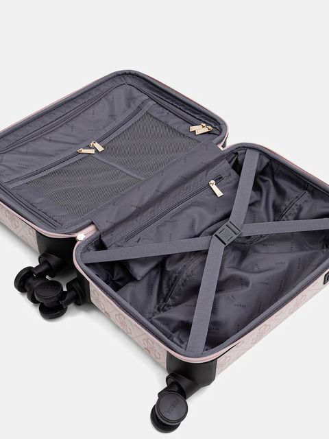 Guess walizka BERTA 46x32x22 cm kolor różowy TWOB86 88983